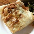 ドラミのリボン's cooksnap of when they made 油揚げの納豆はさみ焼き.