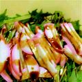 smilemiyo's cooksnap of when they made 水菜とわかめのさっぱりサラダ.