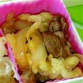 smilemiyo's cooksnap of when they made お弁当に☆簡単チーズ風味すき焼き.