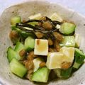 カントリーマァム's cooksnap of when they made スプーンで食べる簡単さっぱり納豆サラダ☆.