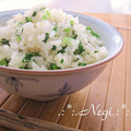 矢切のねぎちゃん's cooksnap of when they made 大根間引菜とちりめんじゃこの炊き込みご飯.