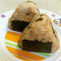 sarii☆☆'s cooksnap of when they made シーチキンと胡麻昆布＊おにぎり.