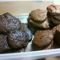 napf's cooksnap of when they made 材料3つで簡単！濃厚チョコクッキー☆.