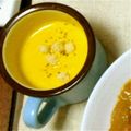 ははりんちょ's cooksnap of when they made 南瓜ポタージュでヒタパン♪.