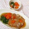 じん87's cooksnap of when they made たまには〜やさしい味の鶏肉と人参煮物.