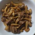 Toms88cv's cooksnap of when they made 牛肉としめじ炒め煮.