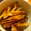 ♥ sora ♥'s cooksnap of when they made らくちん大学芋風味さつま切り.