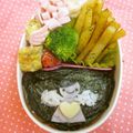 ごりごりら's cooksnap of when they made ふわふわ天使のお弁当.