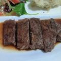 まぽてん's cooksnap of when they made ステーキ!!ステーキ!!ステーキ♪.