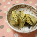 赤い電話's cooksnap of when they made 海苔入り☆簡単☆卵焼き！手軽にお弁当に.