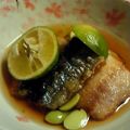 万華月's cooksnap of when they made スダチ香る★揚げないサンマのおろし煮.
