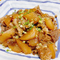 ルパンのかあさん☆彡's cooksnap of when they made めちゃウマ♪大根と牛肉の炒め煮.