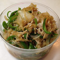 ひなひーな's cooksnap of when they made ピーマンとエノキと豚肉の豆鼓醤炒め.