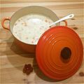 ビタミンにゃんこ's cooksnap of when they made ルクルーゼでクラムチャウダー.
