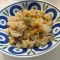 ほっ♪'s cooksnap of when they made ( ⸝⸝•ᴗ•⸝⸝ )੭炊飯器deピラフ.