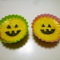 愛来留's cooksnap of when they made ●ハロウィンかぼちゃプリン●.