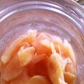 みぃじょ's cooksnap of when they made 生姜の甘酢漬け★ガリ.