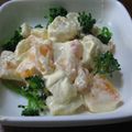 しのばぁたん's cooksnap of when they made 柿とバナナのサラダ.