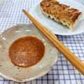 在宅勤務のおじさん's cooksnap of when they made シンプル♡ 神戸 餃子のたれ ★味噌だれ.