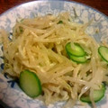 norIrty's cooksnap of when they made もやしと焼豚のさっぱりサラダ.