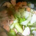 梨維湖's cooksnap of when they made 旨い！鶏肉とレタスの簡単炒め.
