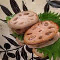 カナブン。's cooksnap of when they made れんこんの挟み焼.