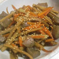 ぱみ's cooksnap of when they made 我が家の*きんぴらごぼう.