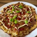 トコタン's cooksnap of when they made 納豆のお好み焼き　ごはんで.