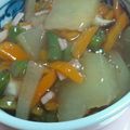 くろぱんだだん's cooksnap of when they made ♪　～とうがんのスープ煮～　♪冬瓜＾＾.