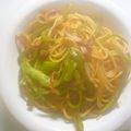 pecochi's cooksnap of when they made 簡単ナポリタン.