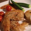 ゆしゅな's cooksnap of when they made 鶏手羽先の黒酢スパイシー.