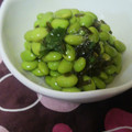 バコタさん's cooksnap of when they made 新おつまみくん☺枝豆の浅漬け〰✿.