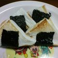 taisho0805's cooksnap of when they made おにぎり✿焼きおにぎり❀ハンペン✿.