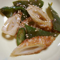 せつみか's cooksnap of when they made お弁当に＊ちくわとピーマンの甘辛炒め.