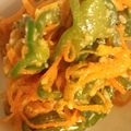 ＣＴＵ's cooksnap of when they made ∮人参とピーマン✰すり胡麻✰彡きんぴら∮.