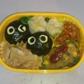 食いしん坊のすーみん's cooksnap of when they made キャラ弁★まっくろくろすけ.