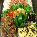 ♡KMS♡'s cooksnap of when they made 弁当に一品☆ちくわピーマン焼肉のﾀﾚ炒め.