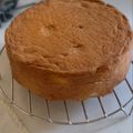 よしよしこんこん's cooksnap of when they made スポンジケーキ　ジェノワーズ.