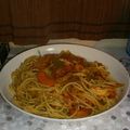 RYURYU16's cooksnap of when they made 鶏とトマトの煮込みパスタ.