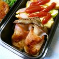 pyonpoco's cooksnap of when they made エリンギのぐるぐるベーコン巻き.