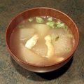 marimotaro's cooksnap of when they made m冬瓜とあげのスープ.