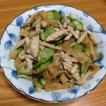 ひなン's cooksnap of when they made ★あと一品！ささみと油揚げの酢の物.