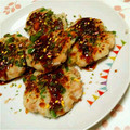 nicojunjun's cooksnap of when they made はんぺん☆たこ焼き風.