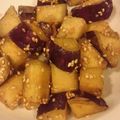 ニックネームム's cooksnap of when they made 揚げない大学芋.