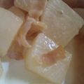 シーズー可愛い's cooksnap of when they made 大根とベーコンの煮物.