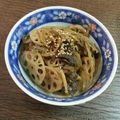 SARINGER's cooksnap of when they made れんこんのきんぴら.