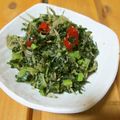 やまだよめ's cooksnap of when they made ご飯が進む大根葉炒め.