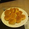 mamiiFeb's cooksnap of when they made おやつにどうぞ♪ミニはちみつどら焼き.