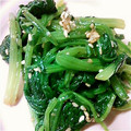 プルメリア7's cooksnap of when they made ほうれん草のごま和え.
