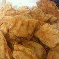 たねはち's cooksnap of when they made ジュースゥイー！えびニラ揚げ餃子.